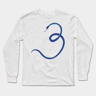 3 - Blue racer snake Long Sleeve T-Shirt